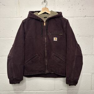Carhartt Sherpa Hooded Detroit Jacket “Purple” WJ141 DWN